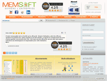 Tablet Screenshot of memsoft.fr